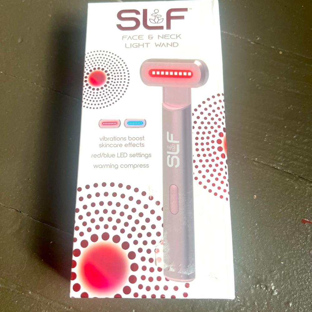 SLF face and neck light wand LED